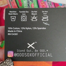 Load image into Gallery viewer, Odd Sox Nissin Top Ramen Crew Socks Fits Sizes 6-13, 2 different designs
