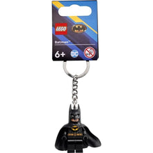 Load image into Gallery viewer, LEGO Super Heroes Batman Black Suit Minifigure Keyring 854235
