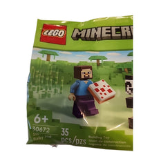 Load image into Gallery viewer, LEGO Minecraft: Steve and Baby Panda (30672)
