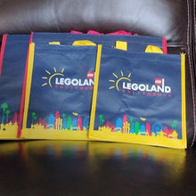 Load image into Gallery viewer, Legoland California Gift Bags, Set of 4:  2x Small + 2x Medium
