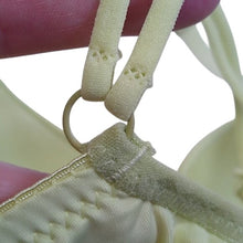 Load image into Gallery viewer, Tart Noir Collections Split X Strap Lacy Bra, Key Lime Green, 34B
