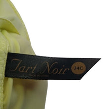 Load image into Gallery viewer, Tart Noir Collections Split X Strap Lacy Bra, Key Lime Green, 34B
