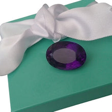 Load image into Gallery viewer, Loose Oval Amethyst Gemstone GIL Certified 52.92 Cts.
