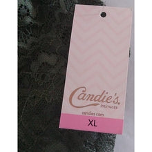 Load image into Gallery viewer, Candie's Juniors Eyelash Lace Bralette, Palm Olive,  X-Large
