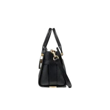 Load image into Gallery viewer, Coach 87295 Pebble Leather Swagger 27 Satchel Bag Purse, LI/Black
