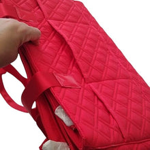 Load image into Gallery viewer, Vera Bradley Triple Compartment Travel Bag, Canyon Sunset Red
