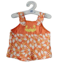 Load image into Gallery viewer, Build A Bear Cinnamoroll Candy Corn Overalls &amp; Kuromi Dress Halloween NWT
