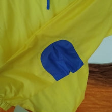 Load image into Gallery viewer, Beach Rays Yellow + Blue 1/4 Zip Jacket, XXL

