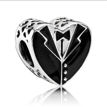 Load image into Gallery viewer, Pandora Sterling Silver Our Special Day Bride + Groom Wedding Charm 791840enmx
