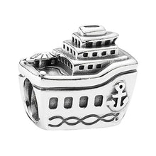 Load image into Gallery viewer, Pandora  All Aboard Cruise Ship Charm Sterling Silver 791043
