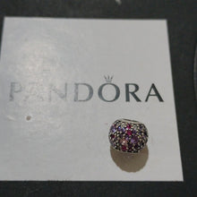 Load image into Gallery viewer, Pandora Sterling Silver Pave Lights Charm w/ multicolored CZs 791261aczmx
