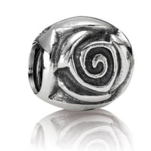 Load image into Gallery viewer, Pandora Sterling Silver Rose Bud Charm Bead 790394 ALE 925
