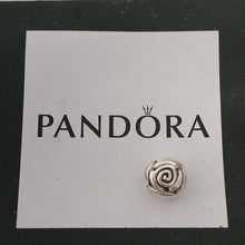 Load image into Gallery viewer, Pandora Sterling Silver Rose Bud Charm Bead 790394 ALE 925
