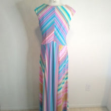Load image into Gallery viewer, Sangria Striped Maxi Dress, Multicolor, Size 10

