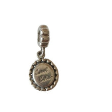 Load image into Gallery viewer, Pandora Sweet Sister Sterling Silver Dangle Charm 791126cz
