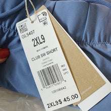 Load image into Gallery viewer, adidas Men&#39;s Club Stretch Woven 9&quot; Tennis Short, Crew Blue/White, size 2XL
