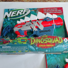 Load image into Gallery viewer, NERF Dinosquad Stego-Smash  Dart Blasters, Set of 2
