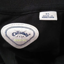 Load image into Gallery viewer, Callaway Golf Men&#39;s Black Polo Shirt, Size XL
