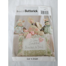 Load image into Gallery viewer, Butterick Sewing Pattern B4415 Sunshine Bunnies Bunny Pillow Dress Uncut
