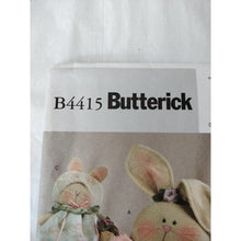 Load image into Gallery viewer, Butterick Sewing Pattern B4415 Sunshine Bunnies Bunny Pillow Dress Uncut
