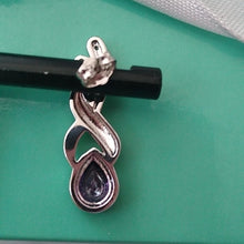 Load image into Gallery viewer, Stunning Sterling Silver+ Amethyst, Opal + Diamond Earrings
