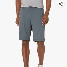 Load image into Gallery viewer, Lee Men's Mission Flat-Front Shorts, Charcoal Grey, 42 waist
