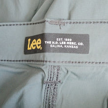 Load image into Gallery viewer, Lee Men's Mission Flat-Front Shorts, Charcoal Grey, 42 waist
