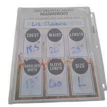 Load image into Gallery viewer, Liz Claiborne Blue/White Design Blouse Top, Size Large
