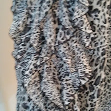 Load image into Gallery viewer, Avenue Animal Print Ruffle Blouse,  Size 26/28

