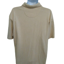 Load image into Gallery viewer, Tommy Bahama Khaki White Weave Golf Polo Shirt, size XL
