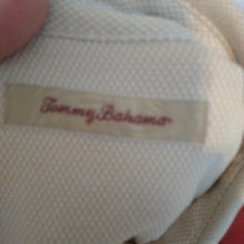Load image into Gallery viewer, Tommy Bahama Khaki White Weave Golf Polo Shirt, size XL
