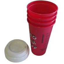 Load image into Gallery viewer, Starbucks Red Holiday Cup &amp; Lid, set of 4
