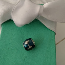 Load image into Gallery viewer, Sterling Silver South Carolina Palmetto Moon Flag Barrel Bead Charm
