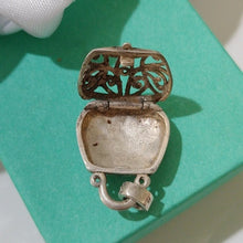 Load image into Gallery viewer, Sterling Silver &amp; Marcasite Purse Locket Pendant

