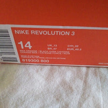 Load image into Gallery viewer, Nike Revolution 3 Running Athletic Shoes, Max Orange/Black/Dark Cayenne,…
