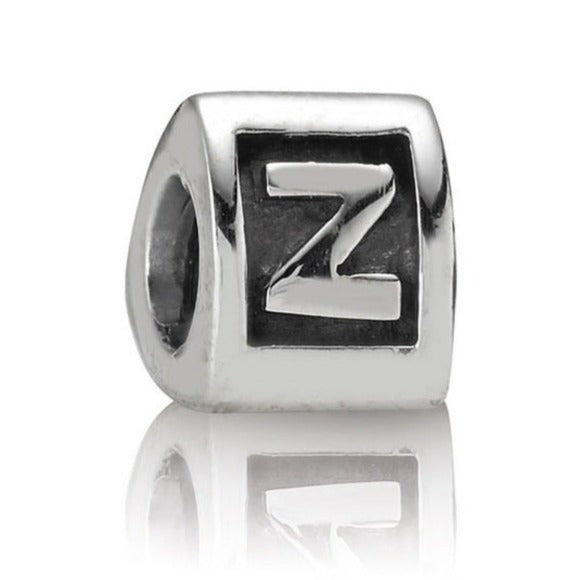 Pandora Retired Sterling Silver Alphabet Bead - Letter Z - 790323z