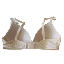 Load image into Gallery viewer, Warner's Wirefree Light Lift Bra, Nude w/ White Dots 34C
