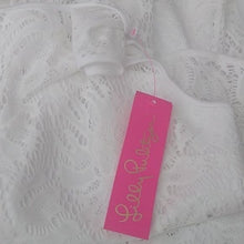 Load image into Gallery viewer, Lilly Pulitzer Nolea White Dress, Paradise Found Lace,  size 10
