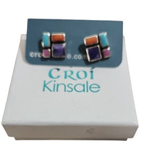Load image into Gallery viewer, Croi Kinsale Colorful Geometric Earrings By Emilio Sotelo
