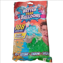 Load image into Gallery viewer, Banzai Wiggly Water Sprinkler &amp; Nerf Better Than Balloons Water Pods (108) Set
