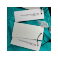 Load image into Gallery viewer, BCBGeneration Banded Tri Top + Hipster Bikini Bottom Set, Aqua, Medium
