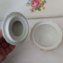 Load image into Gallery viewer, Schirnding Bavaria Tea Set Sandwich Tray Creamer Sugar Bowl Cups Saucers Dreden
