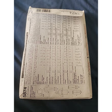 Load image into Gallery viewer, 5874 SIMPLICITY TODDLERS' CHILD'S SLEEPWEAR &amp; ROBE SZ 1/2-1-2 Uncut
