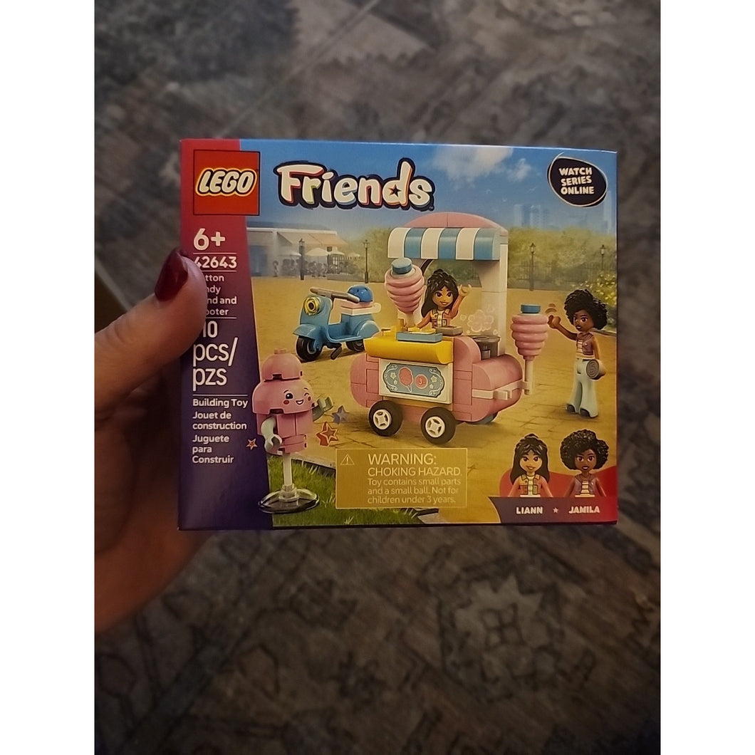 LEGO FRIENDS: Cotton Candy Stand and Scooter (42643)