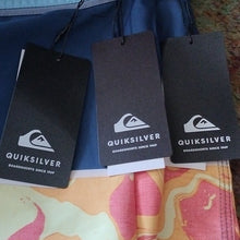 Load image into Gallery viewer, Quiksilver Everyday Down Under Board Shorts Swim Trunks Blue Orange - Size 38
