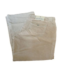 Load image into Gallery viewer, Gap Long &amp; Lean Corduroy Flare Pants Jeans, Tan, Size 20
