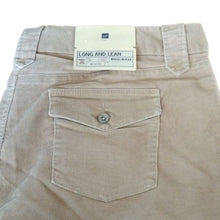 Load image into Gallery viewer, Gap Long &amp; Lean Corduroy Flare Pants Jeans, Tan, Size 20
