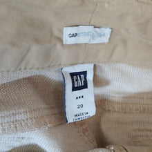 Load image into Gallery viewer, Gap Long &amp; Lean Corduroy Flare Pants Jeans, Tan, Size 20
