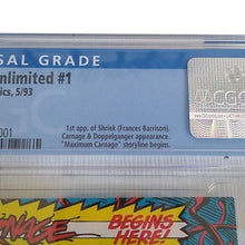 Load image into Gallery viewer, Marvel Comics Spider-Man Unlimited #1 5/93 CGC Graded 9.6 Maximum Carnag…
