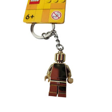 Load image into Gallery viewer, LEGO Classic Limited Edition Mini Figure Keychain #852688 Golden Minifigure

